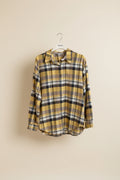 Camicia scozzese gialla