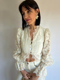 Camicia in pizzobianco