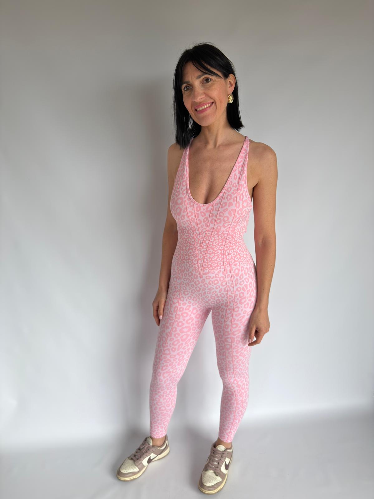 Sport tuta rosa Jumpsuit
