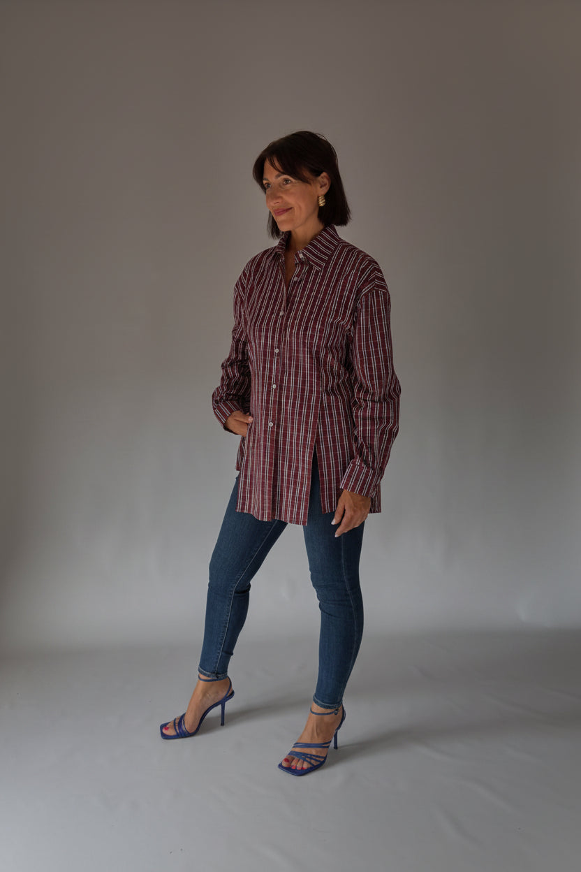 Camicia a righe Lumina