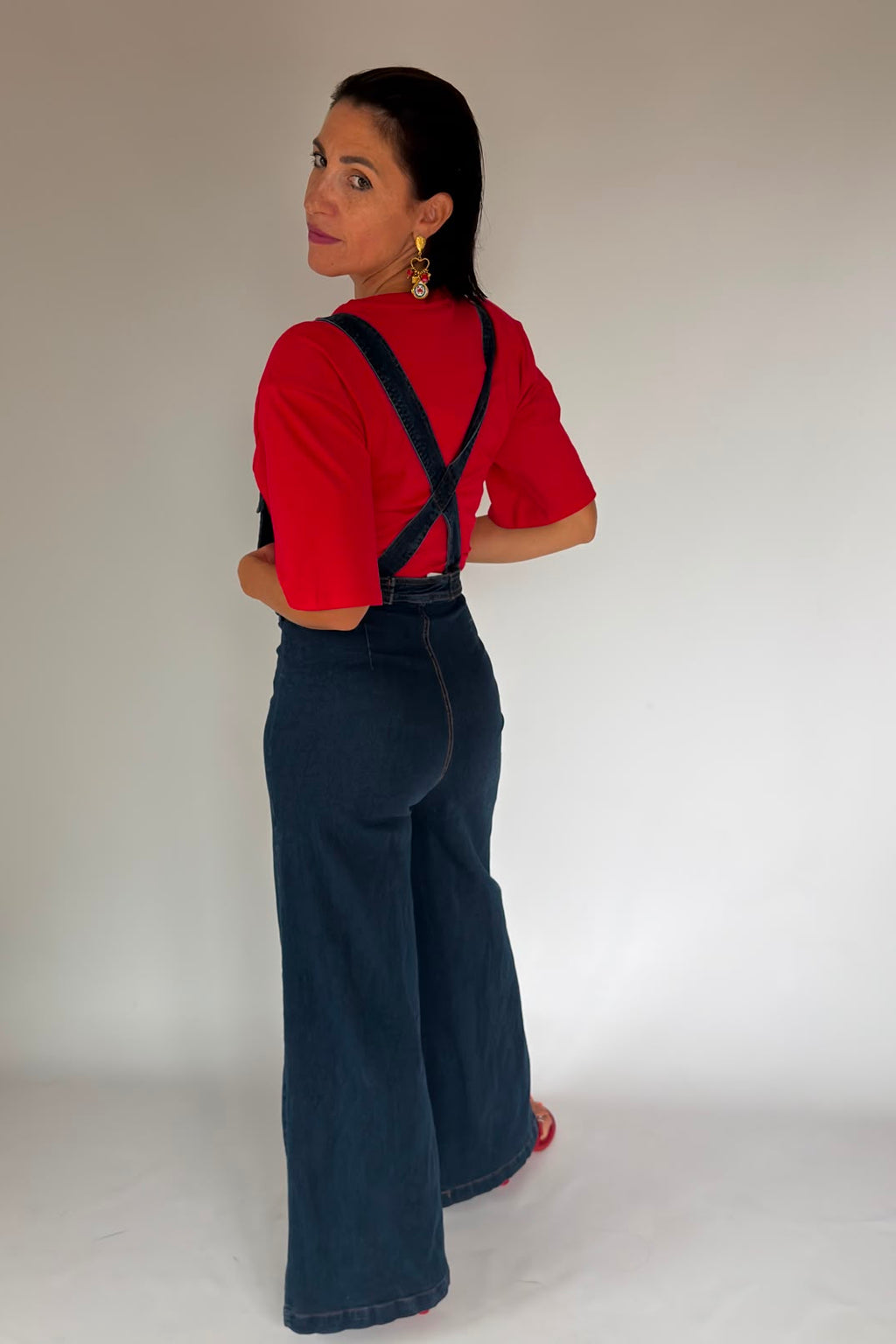 Salopette jeans