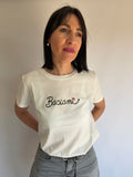 T-Shirt bianca Baciami