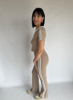 completo sportivo tortora