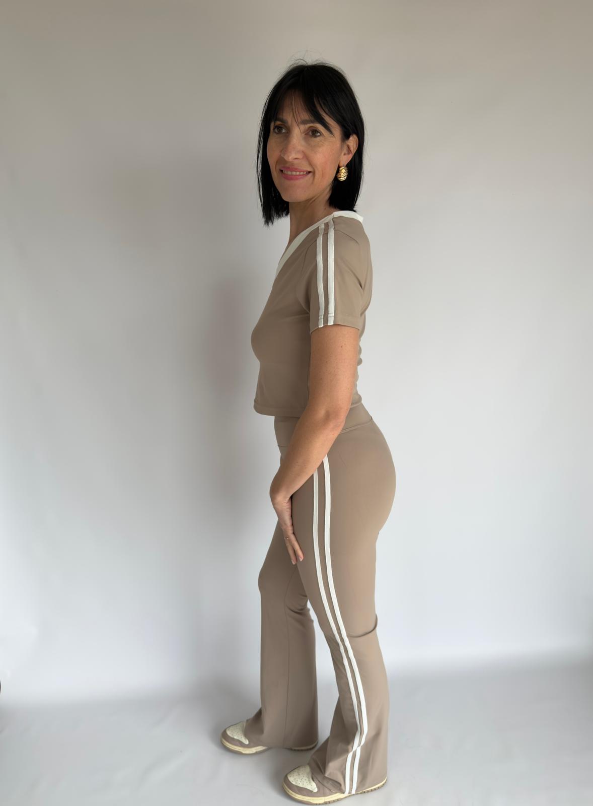 completo sportivo tortora
