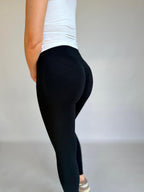 Leggins push-up nero