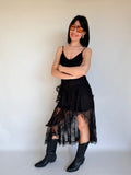 Vestito pizzo nero