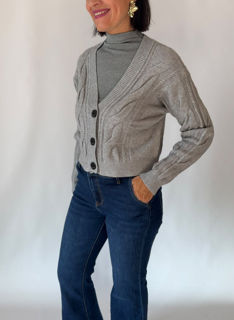 Cardigan grigio