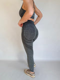 Leggins push-up grigio