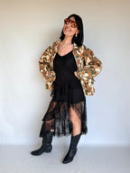 Vestito pizzo nero