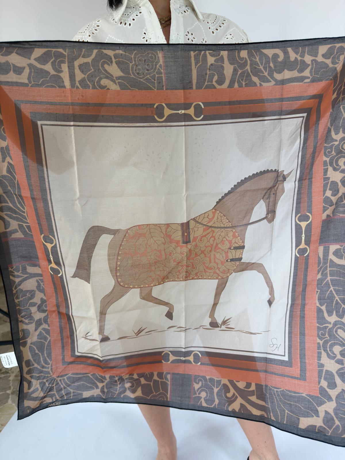 Foulard cavallo