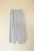 Pantalone tuta grigia over-size