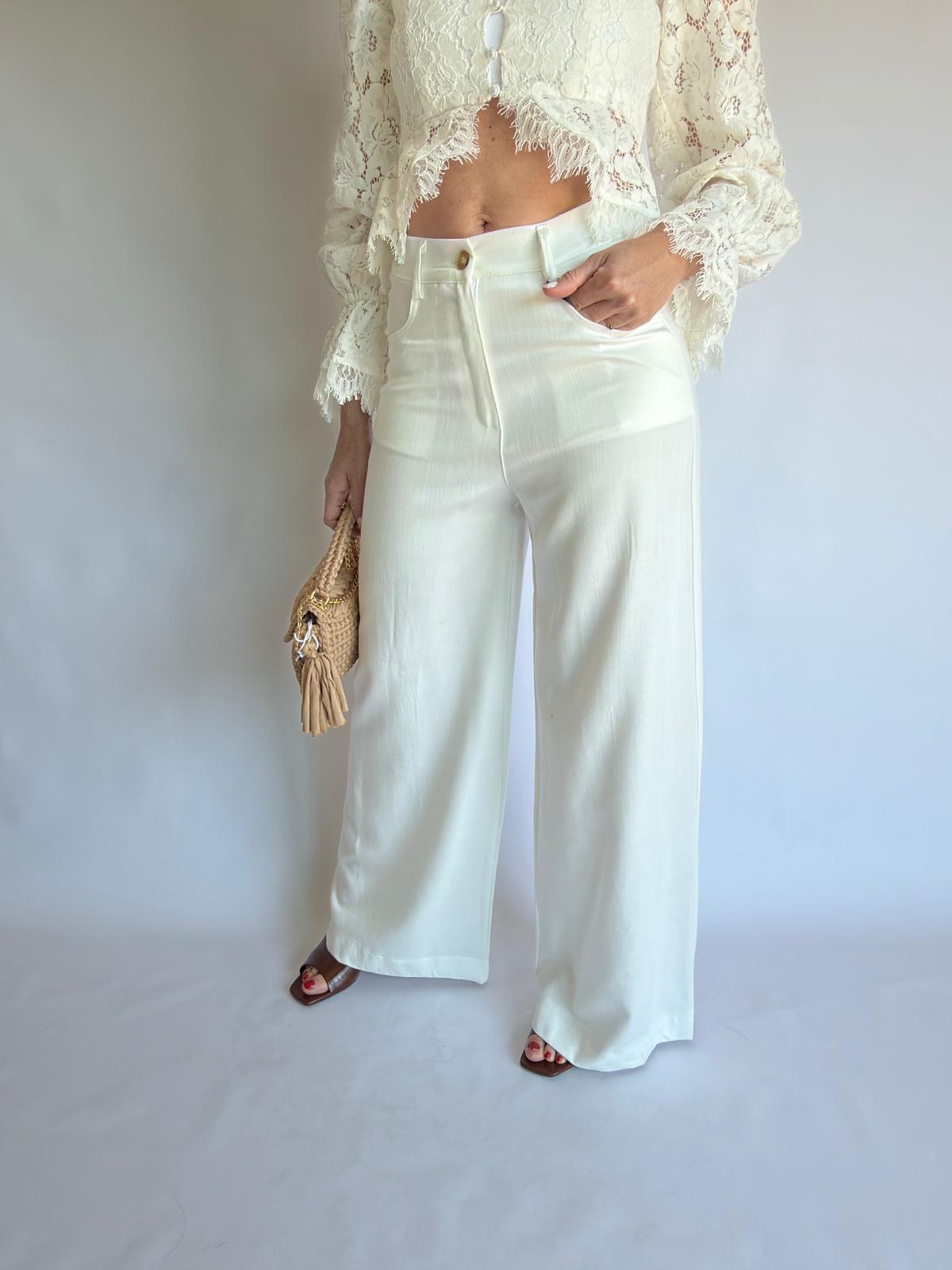 Pantalone bianco