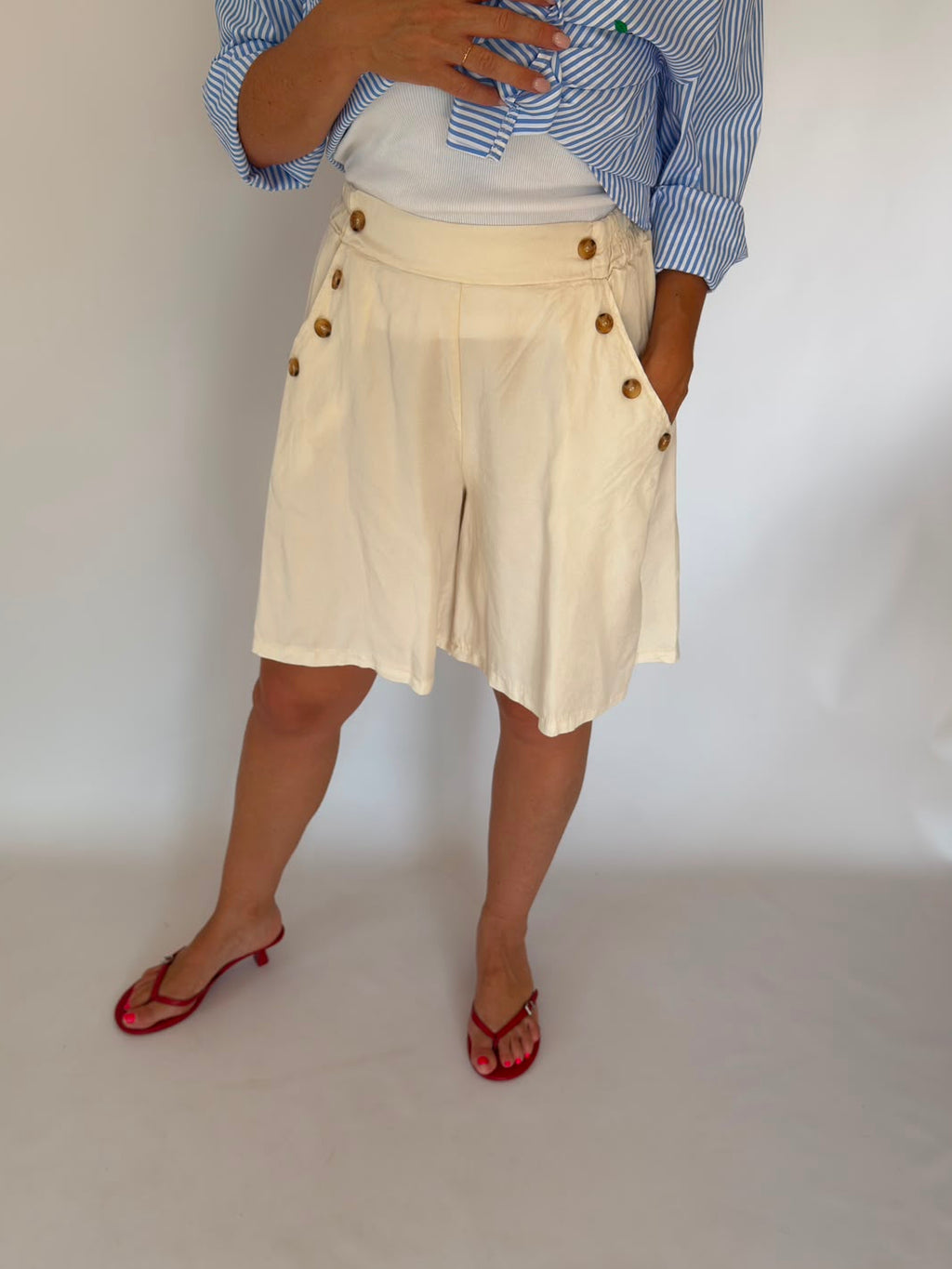 Pantaloncino corto baige