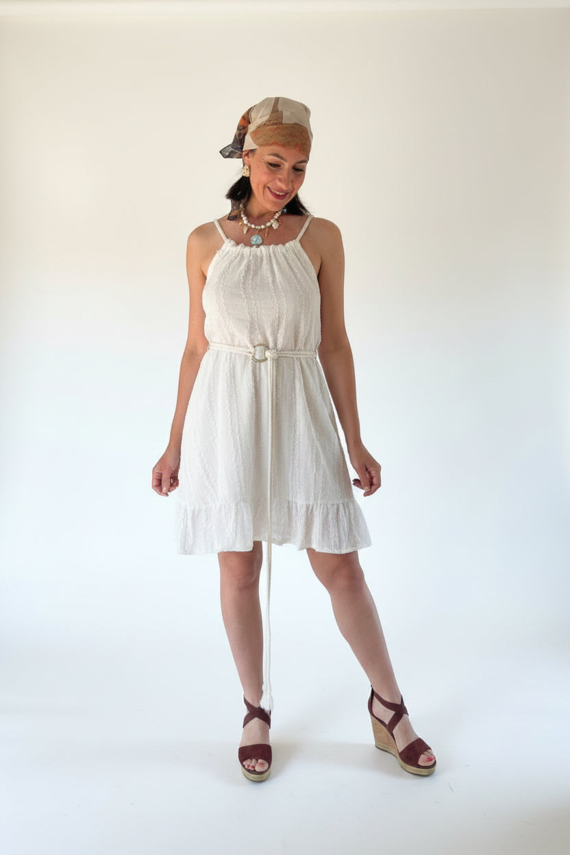 Vestito con spalline