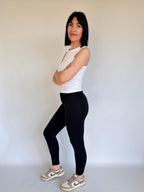 Leggins push-up nero