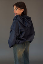 Giacca bomberino blu