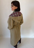 Trench beige lungo