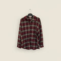 Camicia scozzese rossa