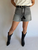 Jeans corto grigio