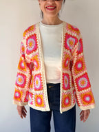 Cardigan uncinetto