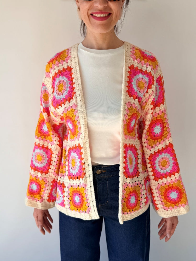 Cardigan uncinetto