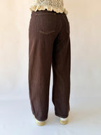 Denim balloon marrone