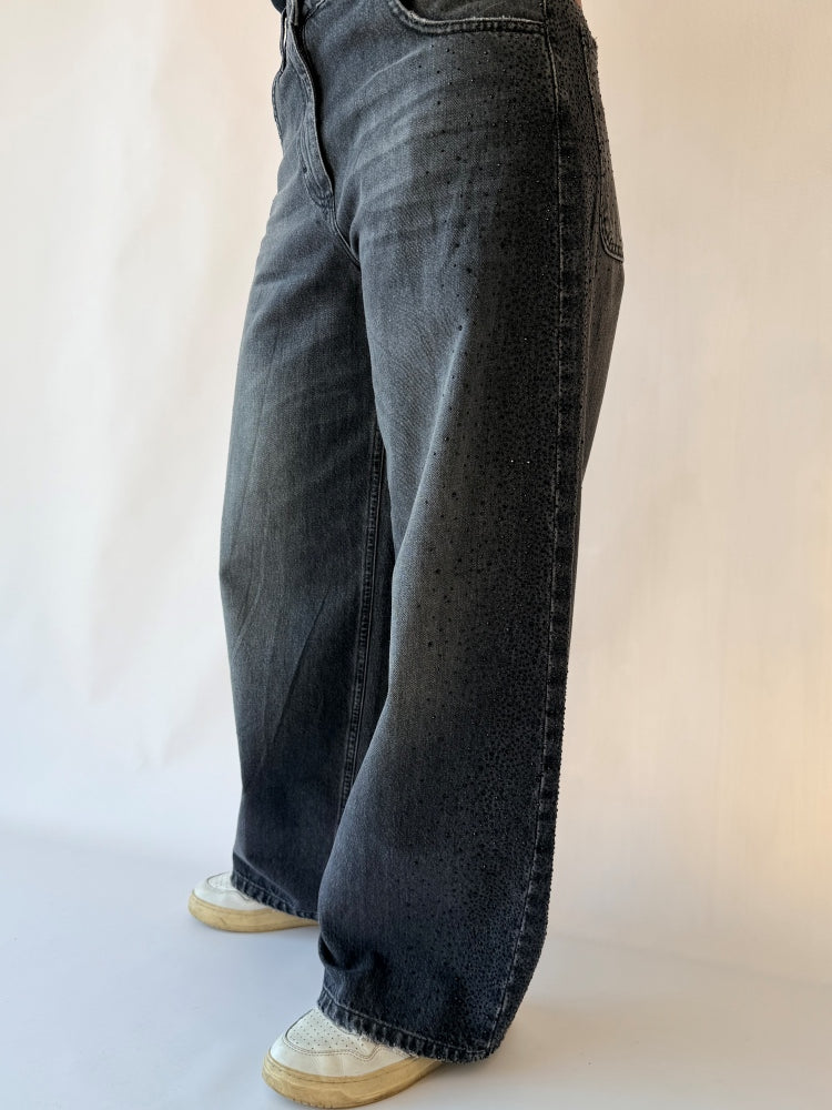 Jeans baggy neri
