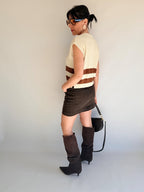 Smanicato in maglia