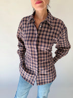 Camicia Lumina scozzese rossa