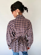 Camicia Lumina scozzese rossa