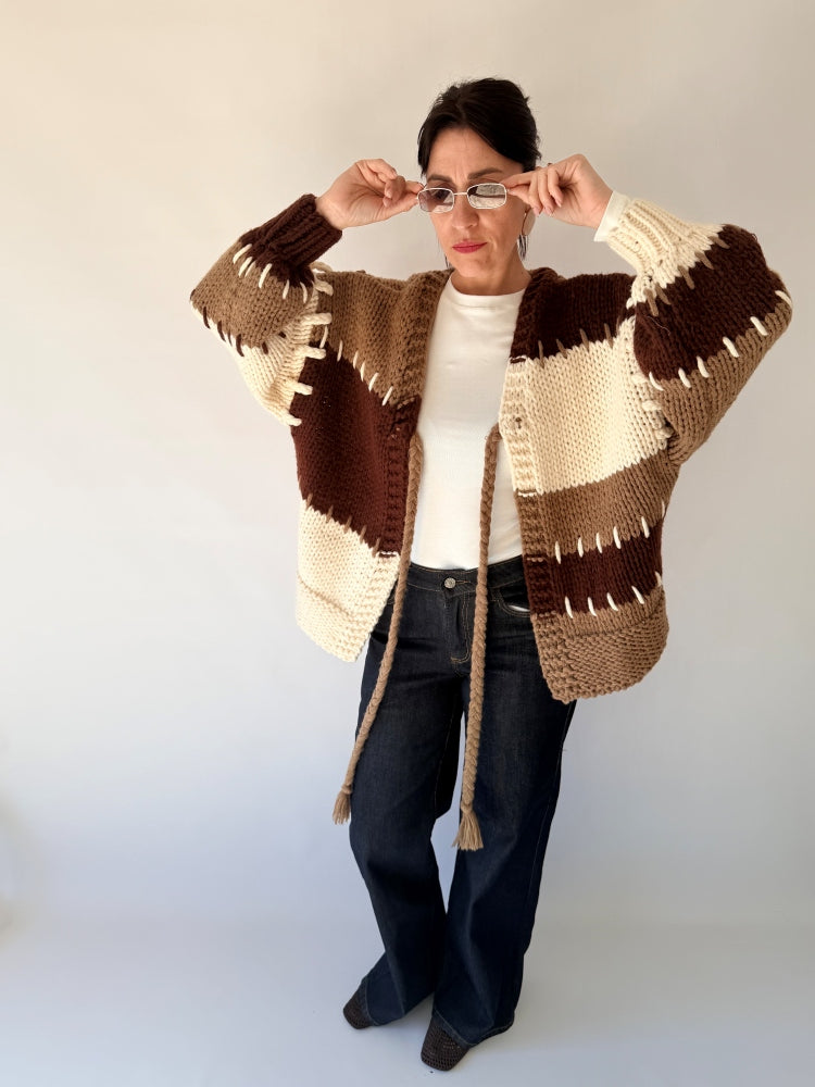 Cardigan patchwork
