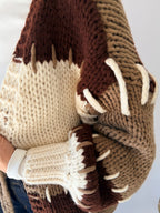 Cardigan patchwork