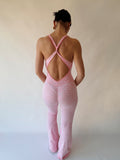 Sport tuta rosa Jumpsuit
