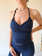 Top sport blue navy