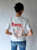 T-shirt manica corte over-size paris