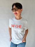 T-shirt manica corte over-size