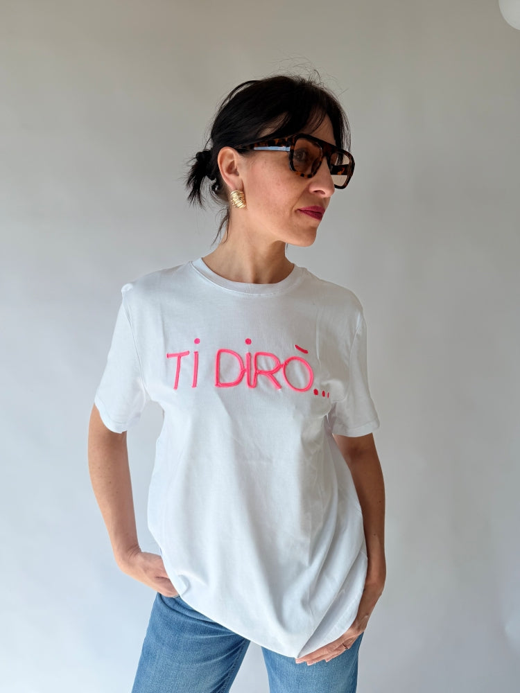 T-shirt manica corte over-size