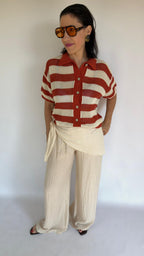 Pantalone crema