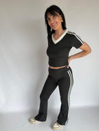completo sportivo nero