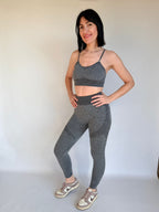 Leggins push-up grigio