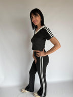completo sportivo nero