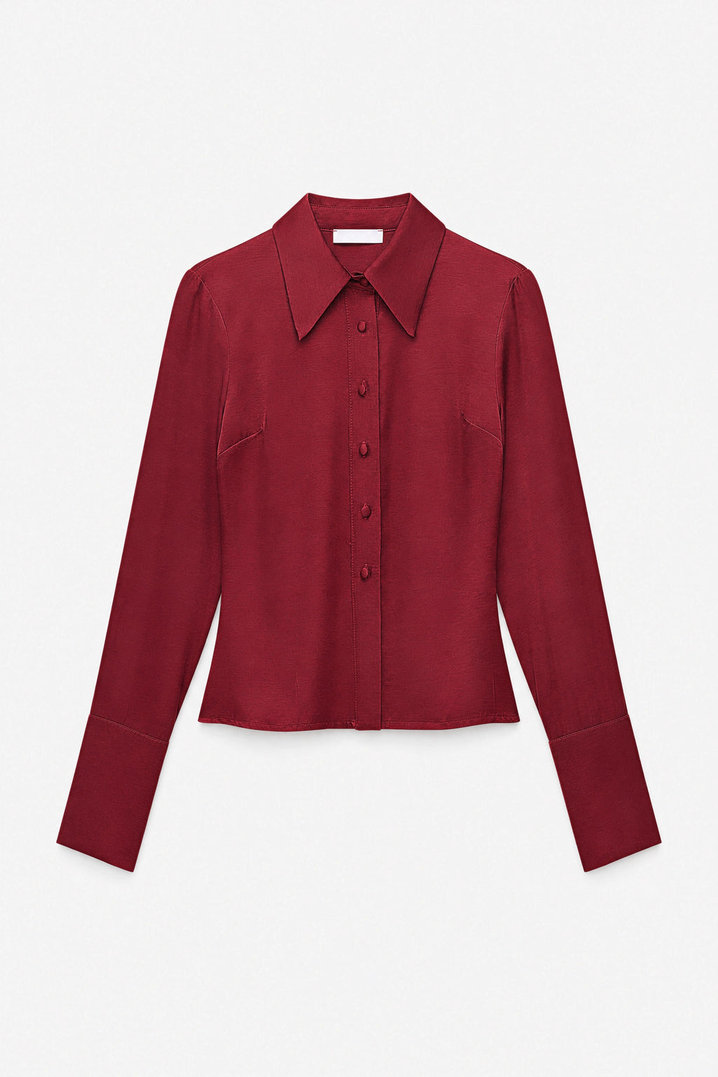 Camicia bordeaux Lumina