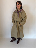 Trench beige lungo