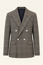 Blazer doppio petto scozzese