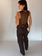 Jeans marroni