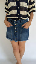 Gonna pantaloncino jeans