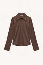 Camicia marrone Lumina