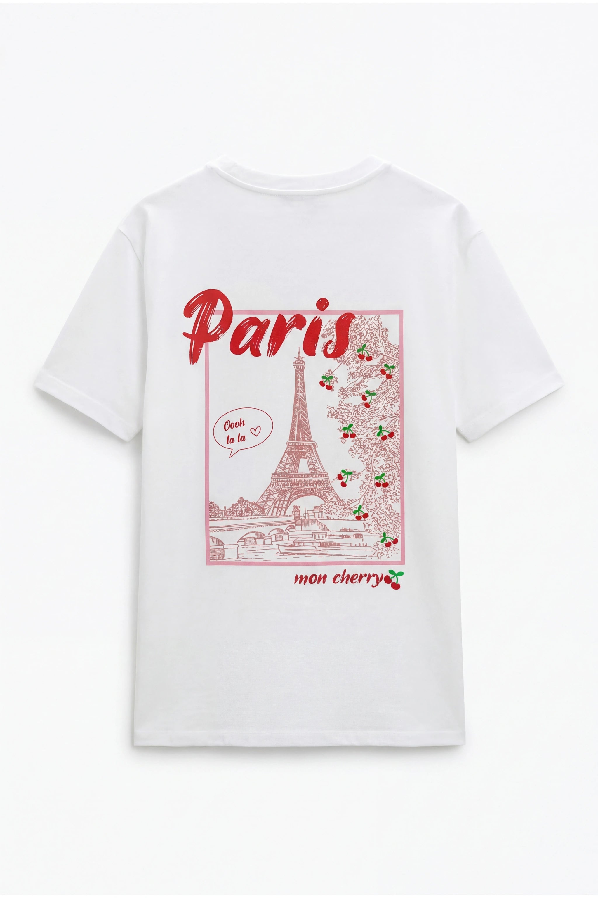 T-shirt manica corte over-size paris