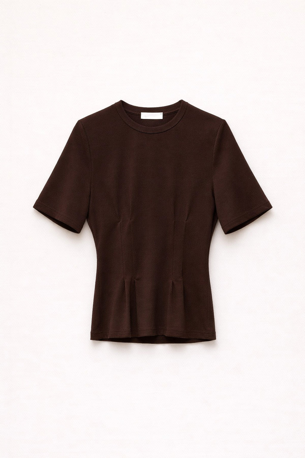 T-shirt maniche corte marrone