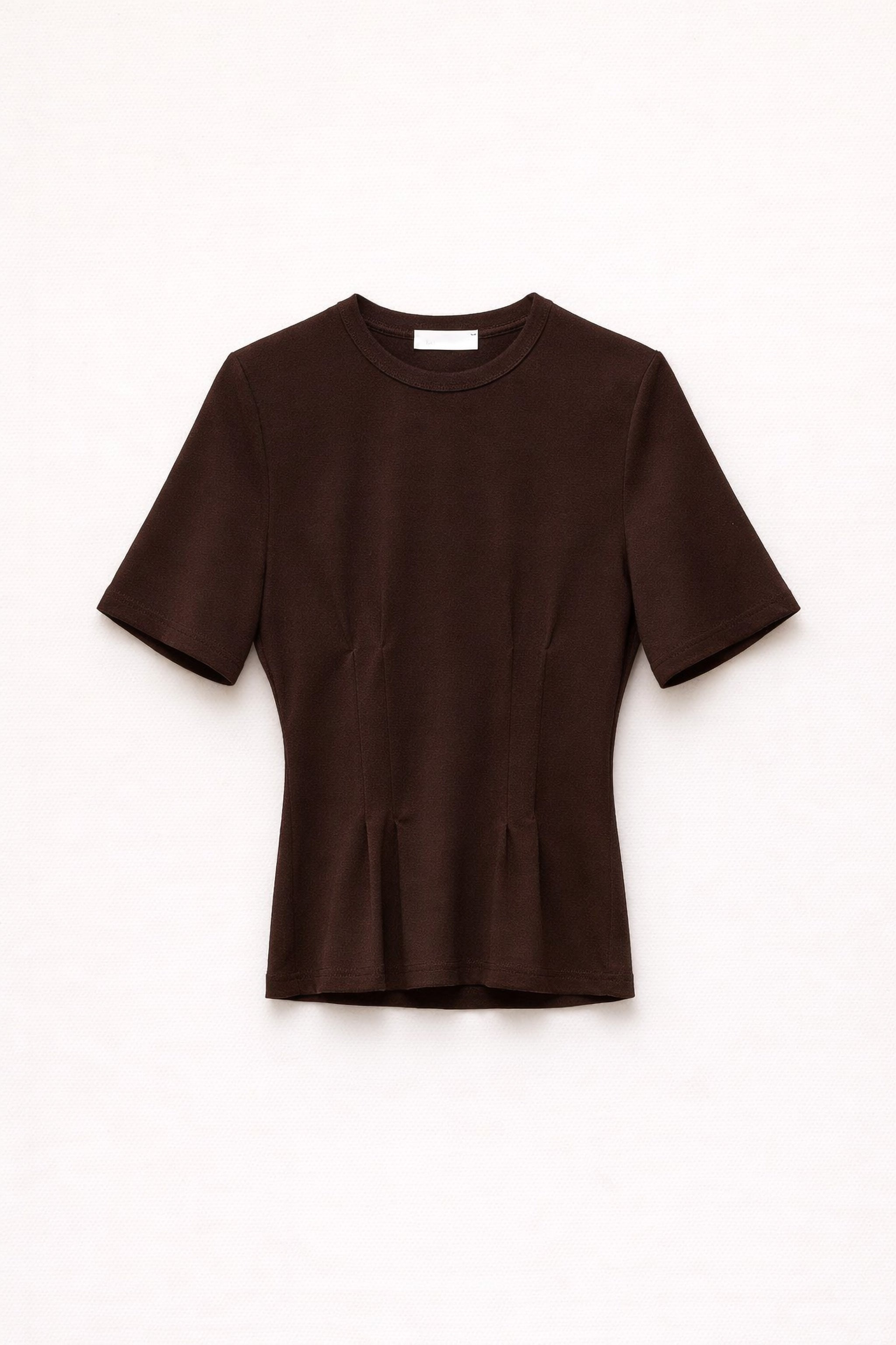 T-shirt maniche corte marrone